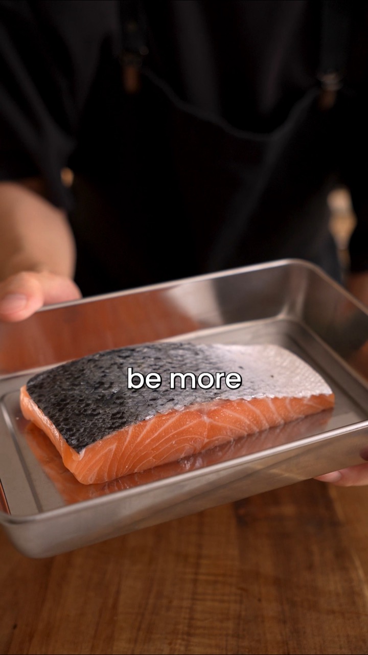 Cooking salmon with parchment paper? #shorts