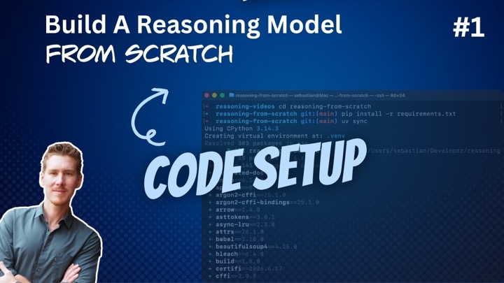 Build A Reasoning Model From Scratch 1: Motivation & Code Setup