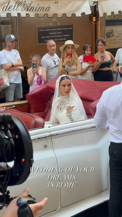 Wedding in Italy Rome 
Dream  wedding 

Hair @senadakxo 
Makeup @kalisiartan 
Extensions @bellamipro @bellamihairpro use code Senada