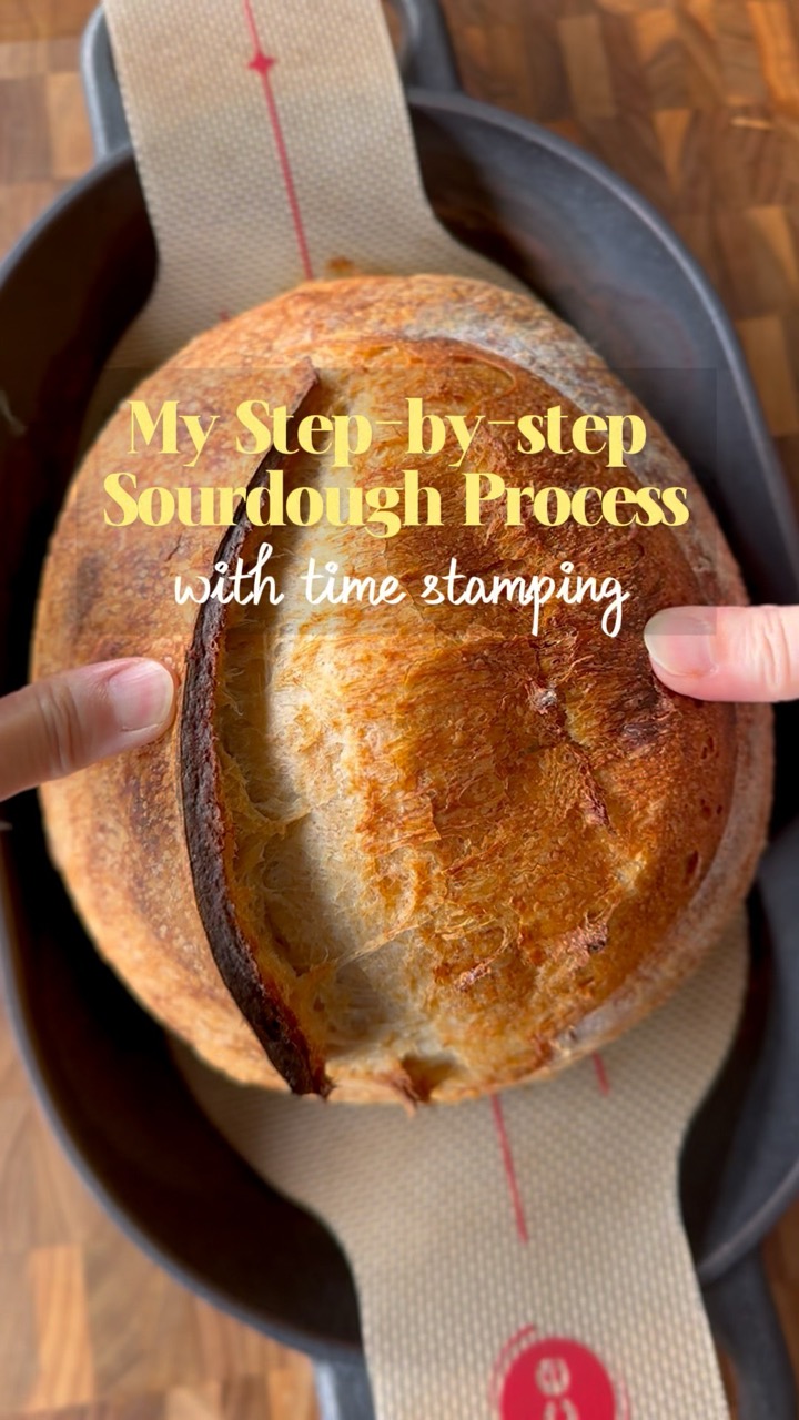 DON’T WAIT, MAKE SOURDOUGH NOW! With my full tutorial guide #sourdough#breadmaking#breadrecipe#asmr