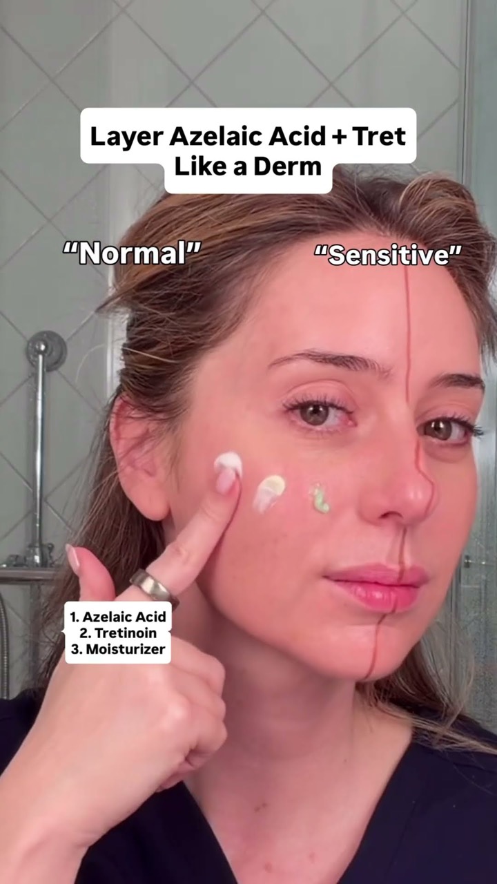 How to Layer Azelaic Acid & Tretinoin Like a Dermatologist