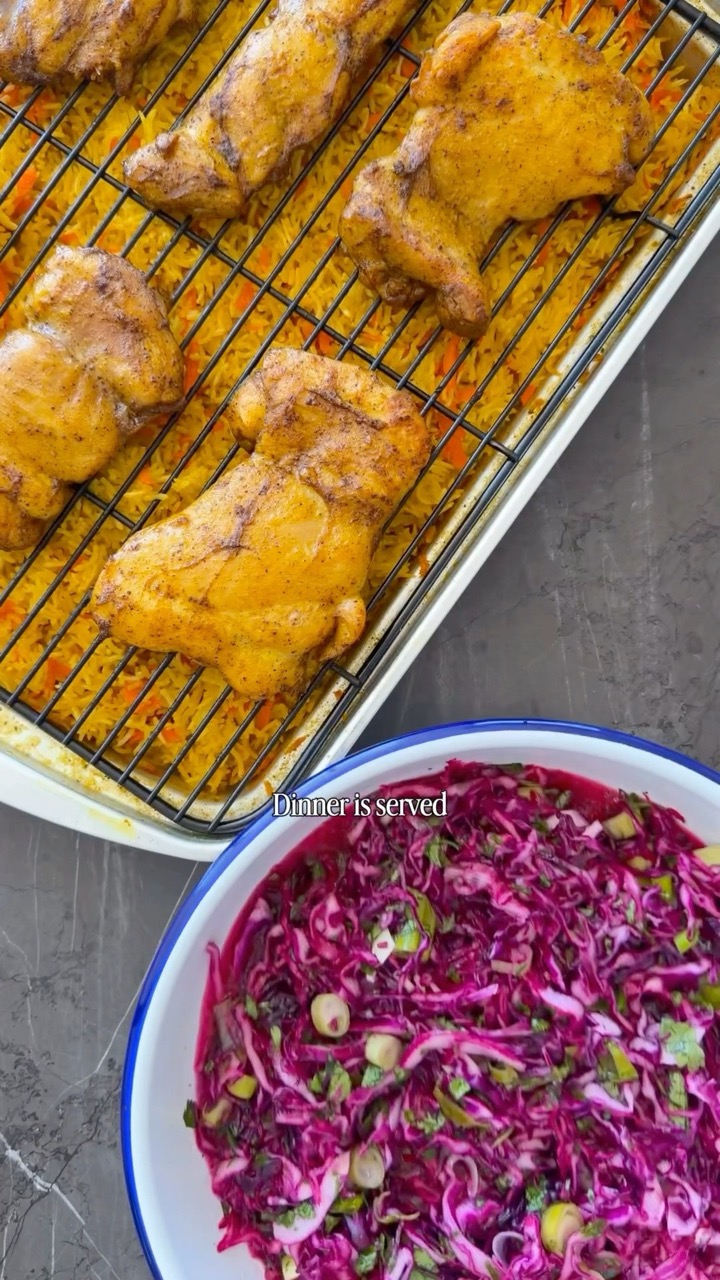 Easy sheet pan dinner, all in one meal. recipe pinned in the comments. #easyrecipe #sheetpandinner