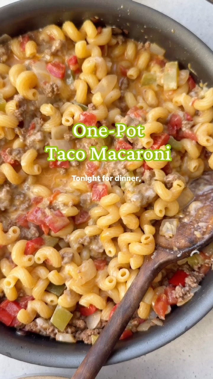 One-Pot Taco Macaroni (High-Protein)