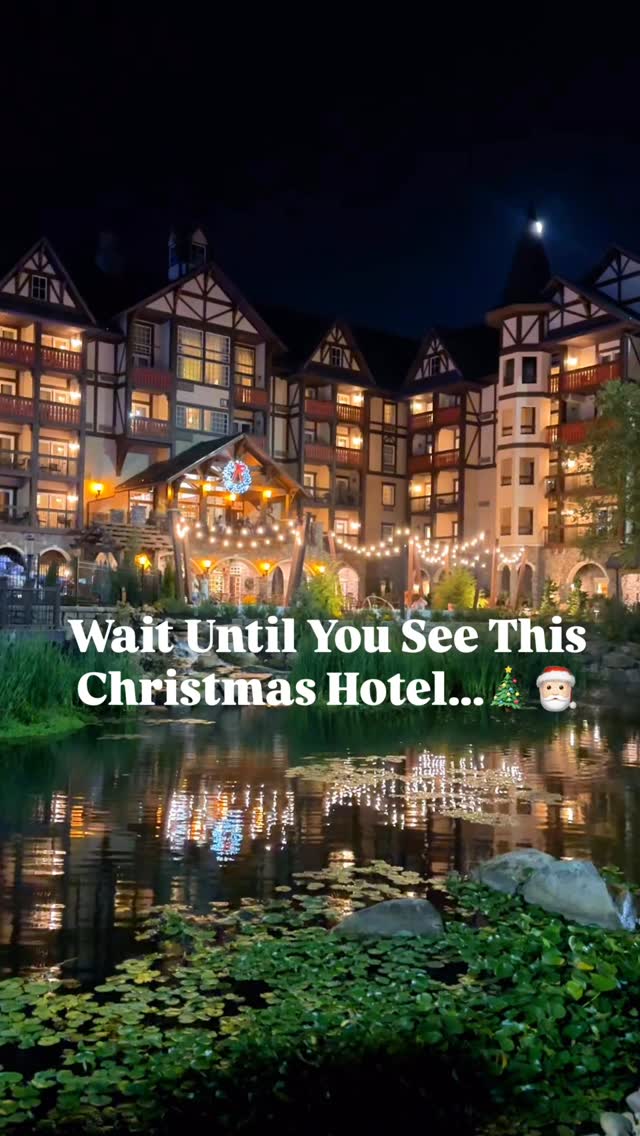 You don’t have to wait until December to experience Christmas. 🎄✨

This is one of the most magical hotels we’ve ever stayed at, and it’s ea