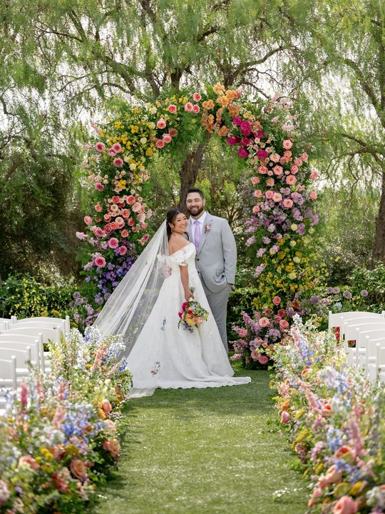 Kicking off wedding season with the MOST colorful, whimsical, fairytale spring wedding 🌸🌷🪻🌼
Every single detail was magic!!! ✨💛

@emry_photography 
@soireefloraldesign 
@michellegaribayevents 
@lauramariecakes 
@westandm