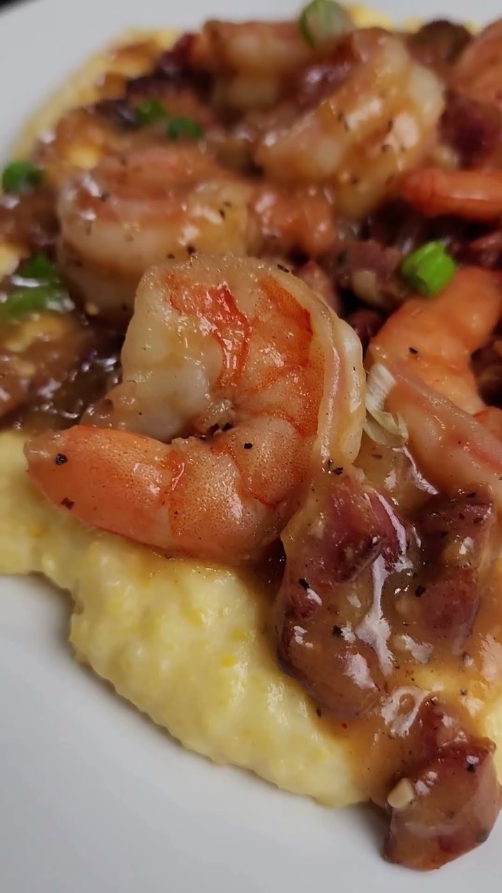 Loaded Southern Shrimp and Grits Recipe