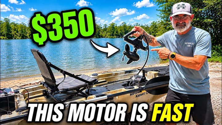 Can a $350 Kayak Motor Really Be This Fast? INSANE RESULTS!!