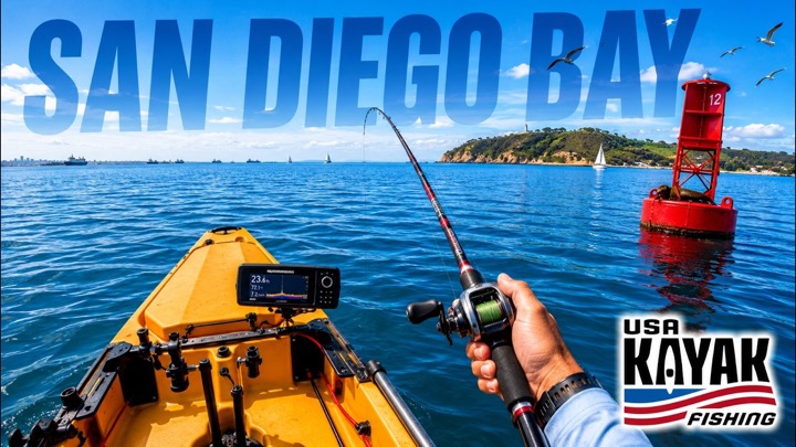 I Couldn’t Believe How Many Species Were Under My Kayak **San Diego Bay Kayak Fishing **