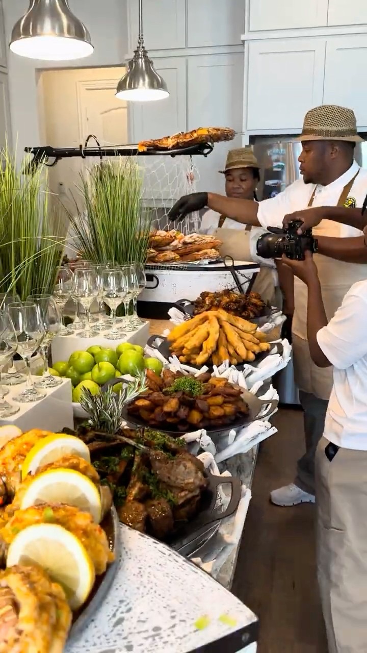 We Brought the Caribbean Sea to Dallas, Texas 🌊🇯🇲 | Luxury Catering Experience