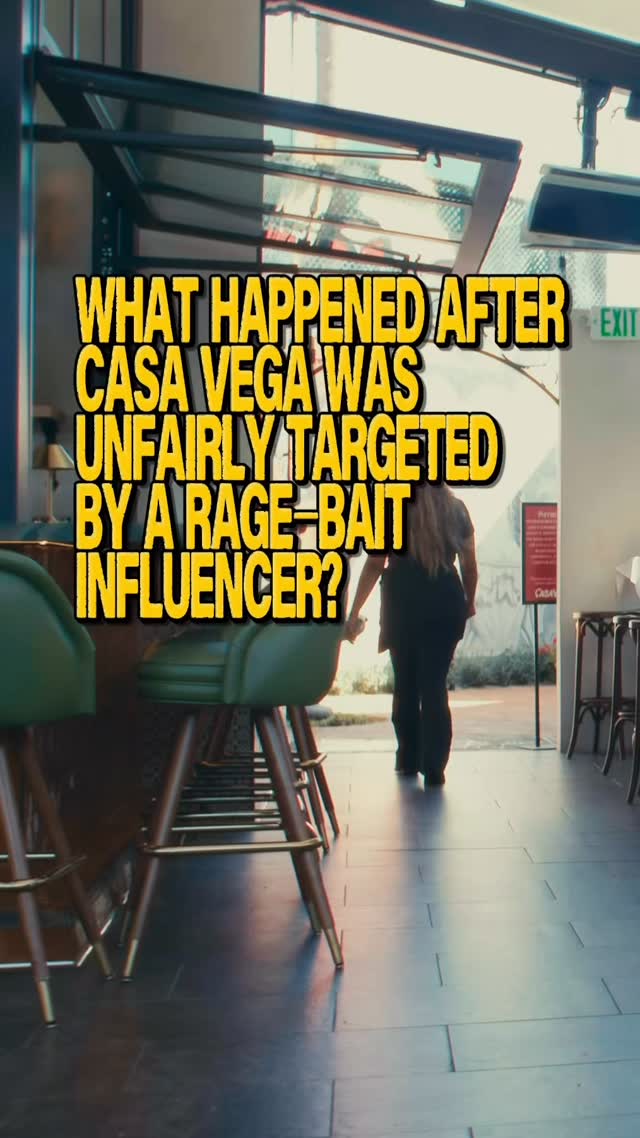 When @casavegarestaurant was targeted by a rage-bait influencer, Los Angeles responded the same way it did during the pandemic: by showing u
