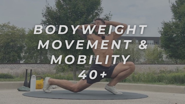 25-min BODYWEIGHT Workout 40+ | Total Body Mobility & Core