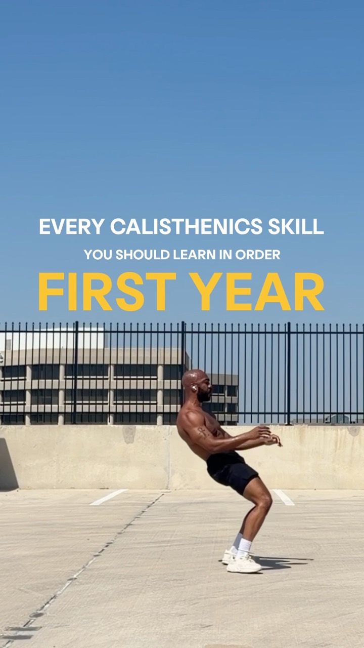 Every Calisthenics Skill You Should Learn In Order for your First Year! 💪🏾