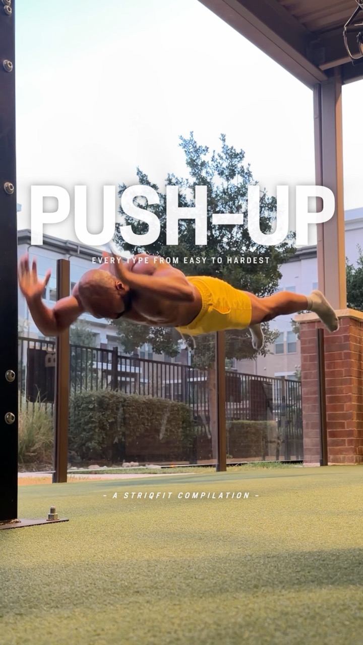 Every Type of Push-up from Easiest to Hardest 🔥