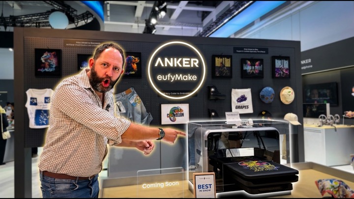 EufyMake's Next-Gen Fabric Printing Machine at IFA 2026!