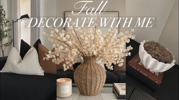Early Fall Home Decorate with me | Modern Organic Styling |  2026