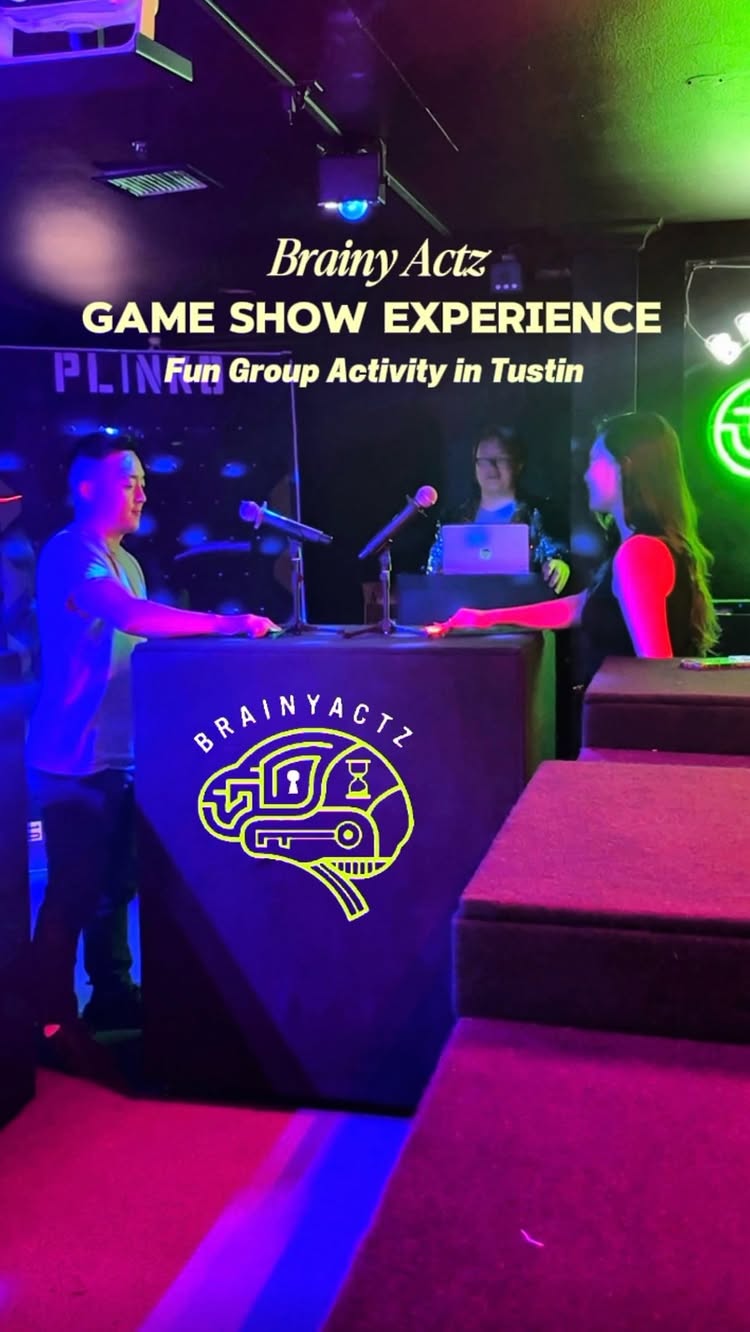 Who knew being on a game show could be this much fun? 🎤🎉

My friends and I recently checked out the brand-new Game Show Showdown at Brainy