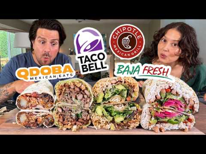 Vegan Fast Food Taste-Test (Burrito Edition) 🌯