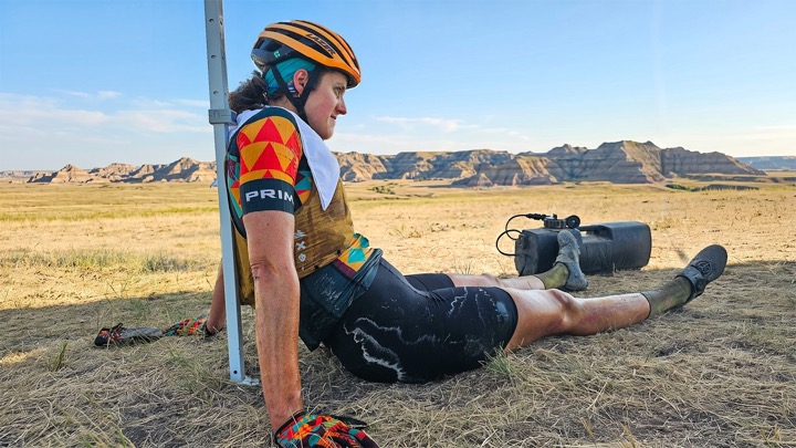 Racing 107 miles in 110° temps (Maah Daah Hey 100)