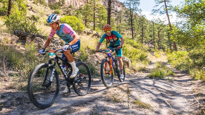 Racing on our home trails for the first time ever (New Mexico Singletrack stage race)