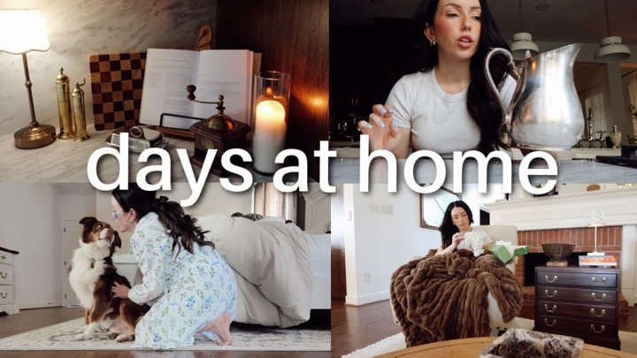 cozy home decor updates, travel prep, "down days" with EDS...VLOG