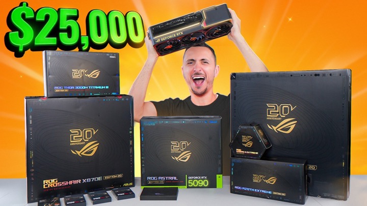 Building the Most Overkill ROG Gaming PC in Existence