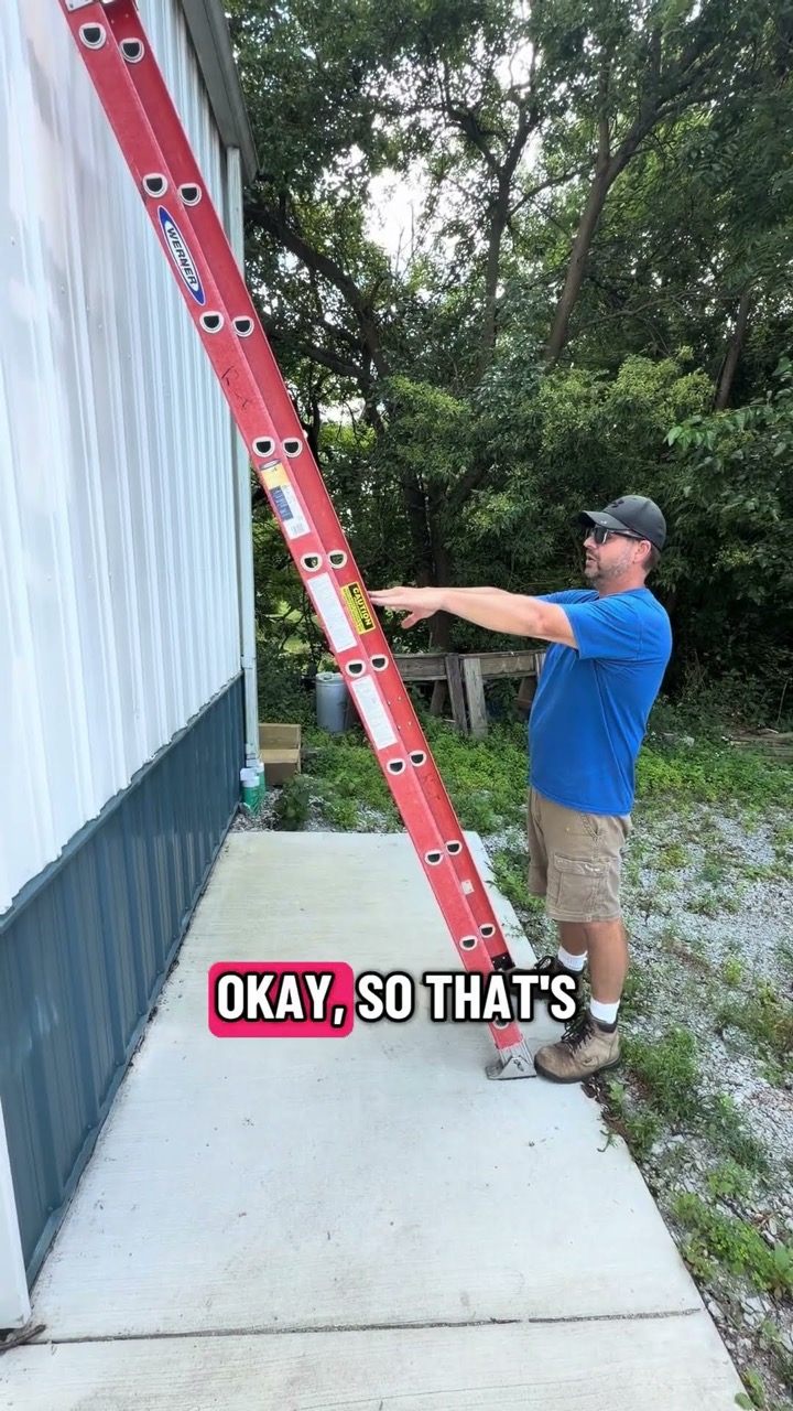Ladder Safety #contractor #diy #construction #tools #builder #diy #remodel #howto #fyp