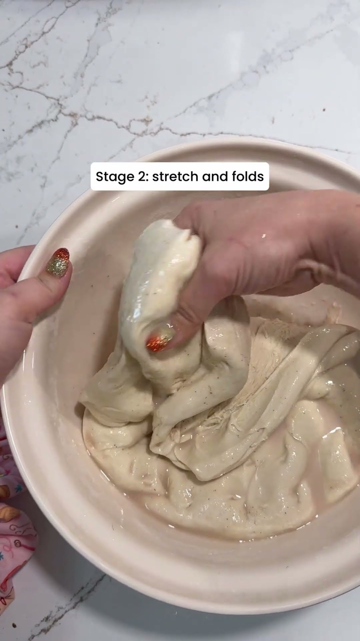 Your dough looks like this?? Good... keep going!