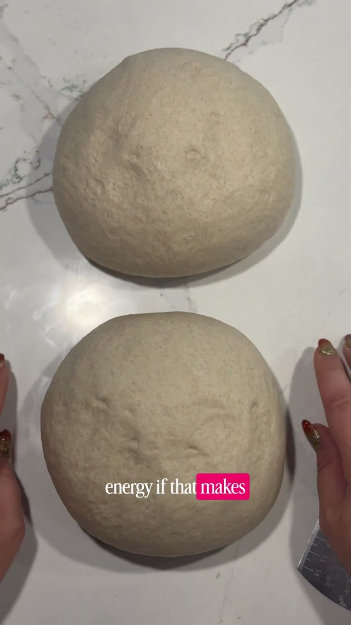 I overproofed this dough so you know exactly what to look for