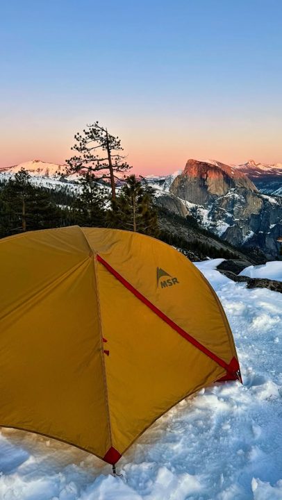 Snow Camping in Yosemite ❄️⛺️🏞️

What an amazing trip! I’ve been thinking about snow backpacking in Yosemite since last 