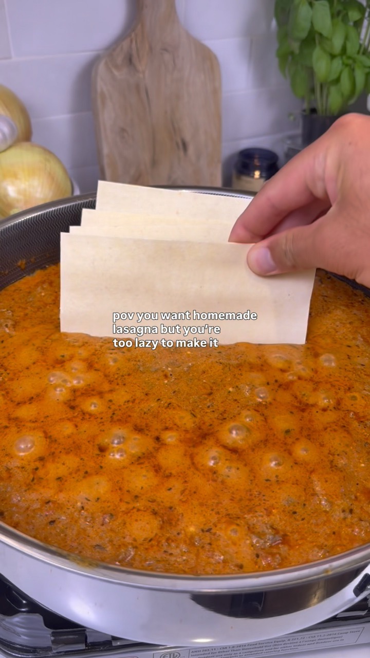 Lazy Lasagna 🍝
