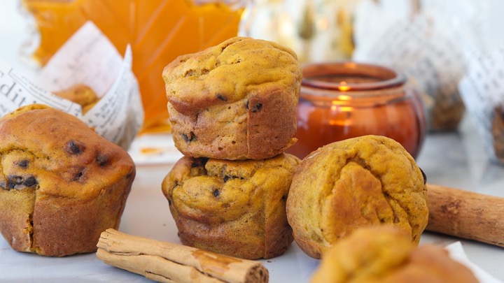 Cottage Cheese Pumpkin Muffins | Healthy & High Protein Breakfast