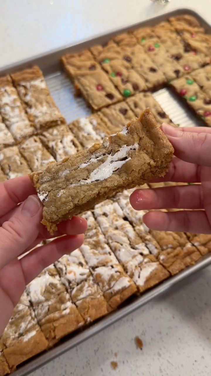 Sheet pan cookies for my 5 kids #shorts￼