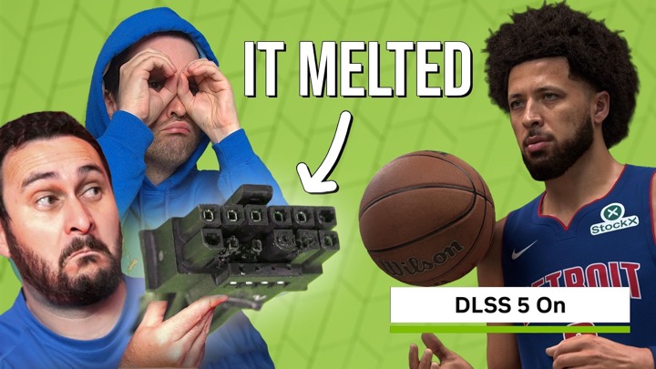 Our Melting RTX 5090 and Early DLSS 5 Impressions