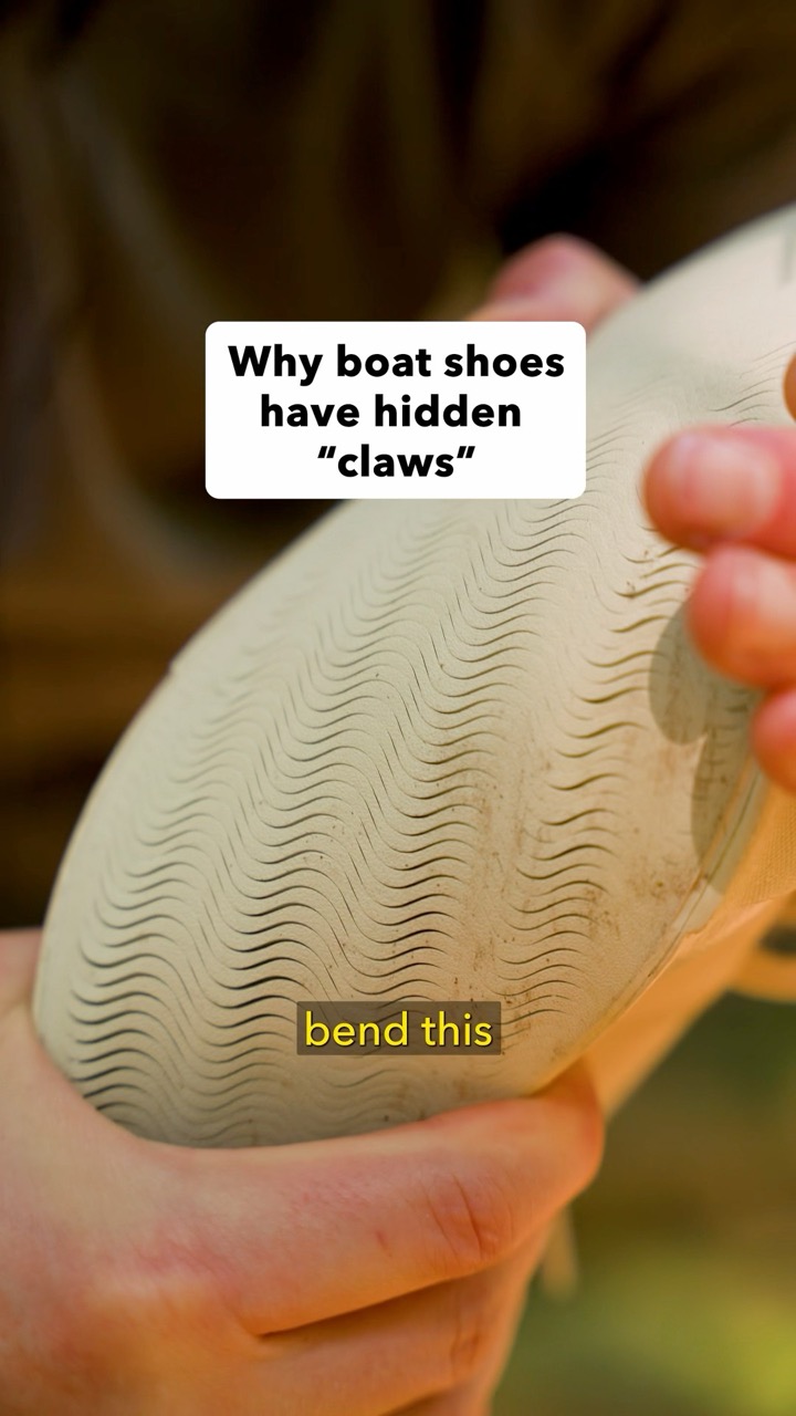 Originally made to stop slipping on slaughterhouse floors! (apparently)