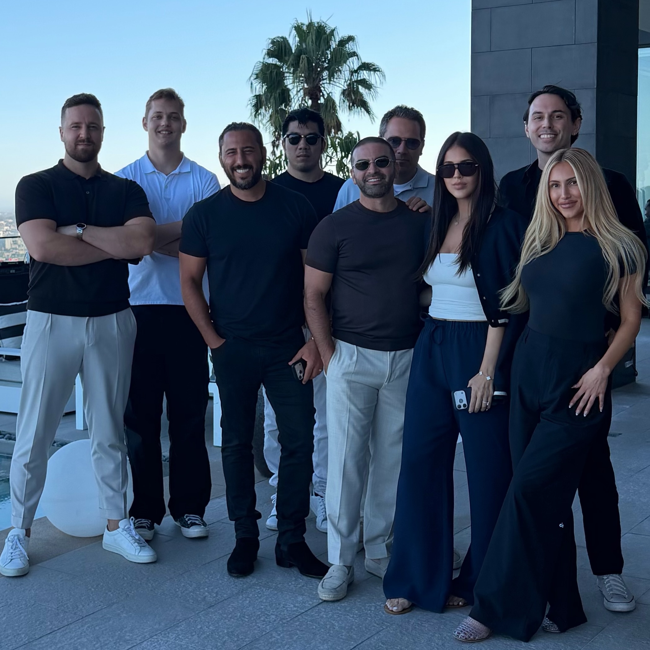 Hanging out with some of the @thealtmanbrothers team at our open house event tonight at 8366 Sunset View Dr in the Hollywood Hills. Love thi