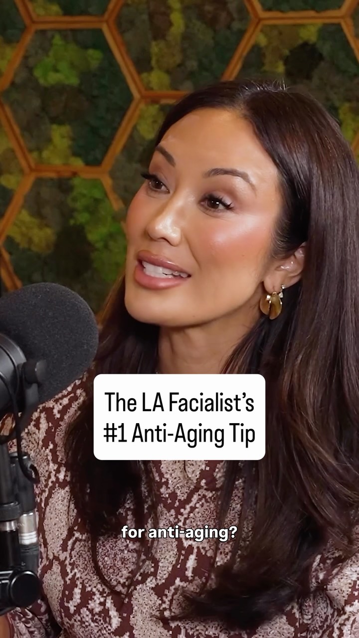 What’s @thelafacialist’s best anti-aging tip? 

Esthetician Candace Marino is on the latest episode of @glowlabpodcast sharing her best skin