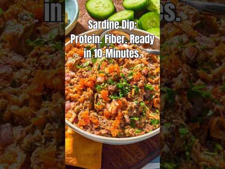 10-Minute Sardine Dip (Sardine Recipe) #sardines