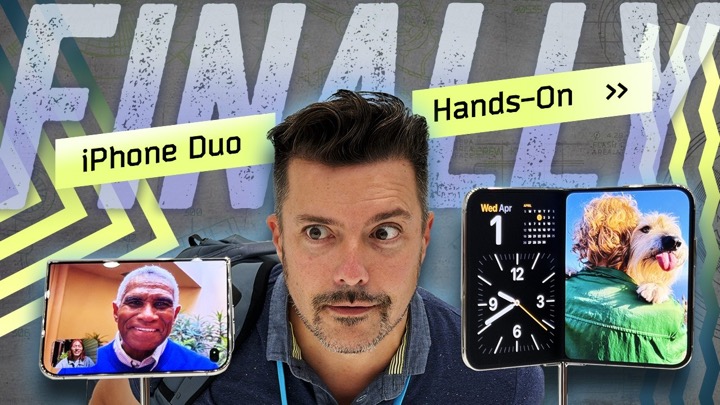 iPhone Duo Hands-On: Apple Finally Joins The Fold!