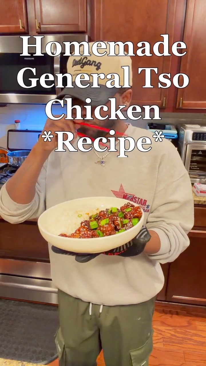 Better than takeout! Crispy General Tso Chicken 🍗🔥 #GeneralTso #Recipe #Shorts