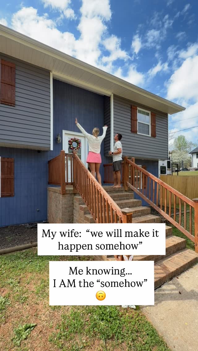So When you say “we”… what exactly do you mean lol 😂

But FR: hit follow to see the results 😉😂

Ib: @americancraftworks 

#sendhelp #husb