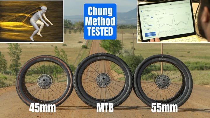 What’s fastest on gravel: 45mm, 55mm or MTB?