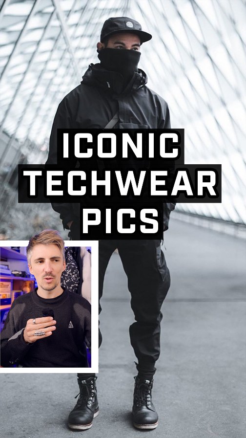 Iconic techwear images. The mid-2010s were the golden age of the 'techwear aesthetic' due partly to Acronym's Nike collabs bringing them inc