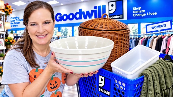 GOODWILL Thrifting + Antique Shopping •  I Found AMAZING Vintage!