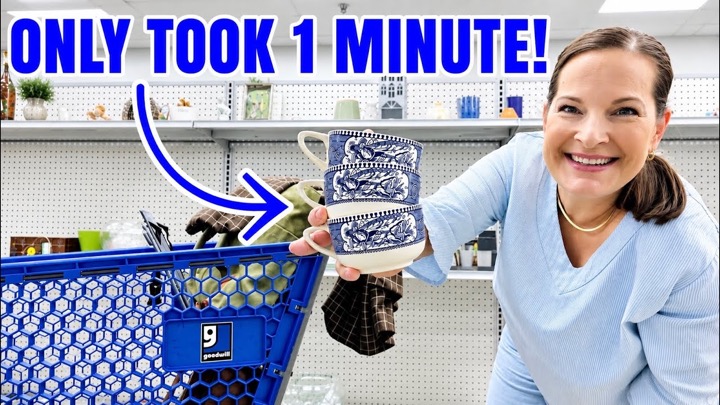 The VINTAGE I’m Thrifting This Fall • Goodwill Thrift With Me + Haul & Decorating