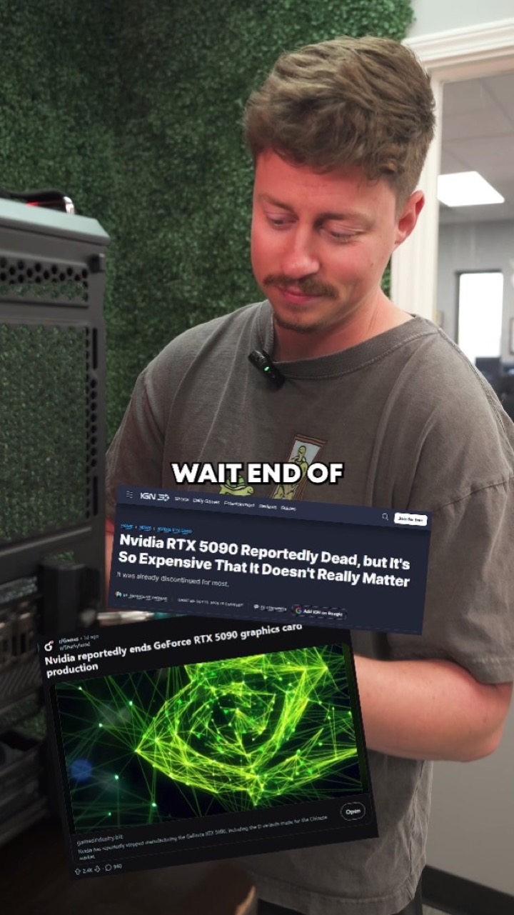 He STOLE his RTX 5090!