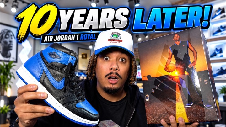 THE ROYALS ARE BACK !! Air Jordan 1 Royal 2026 Early Review + SPECIAL BOX