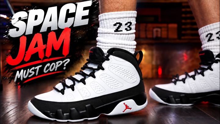 Jordan 9 Space Jam Review + On Feet!