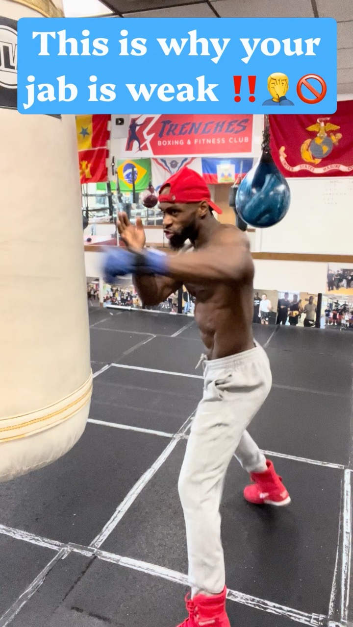Your JAB Is WEAK Because of THIS! 🥊❌ #Boxing #BoxingTips #Jab #BoxingTraining #Shorts #tips #like