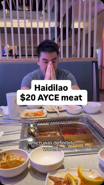 the plates were combined so we couldn’t count individually but…not my best performance #haidilao #haidilaohotpot #allyoucaneat #ayce #aycehotpot #meatoclock #bellevue #bellevuewa