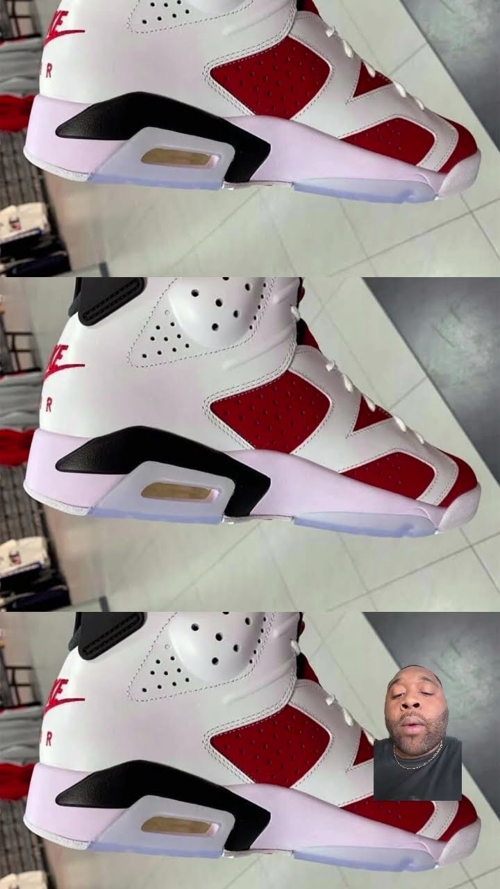 AIR JORDAN 6 CARMINE RETURN 2027…AGAIN #jordan #nike